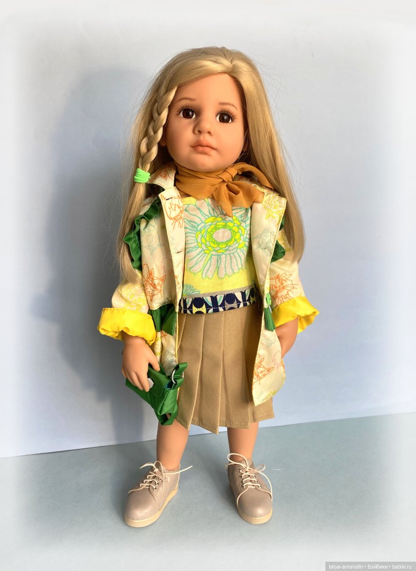 Эта нарядная плащовка — Одежда и обувь для кукол своими руками: фото