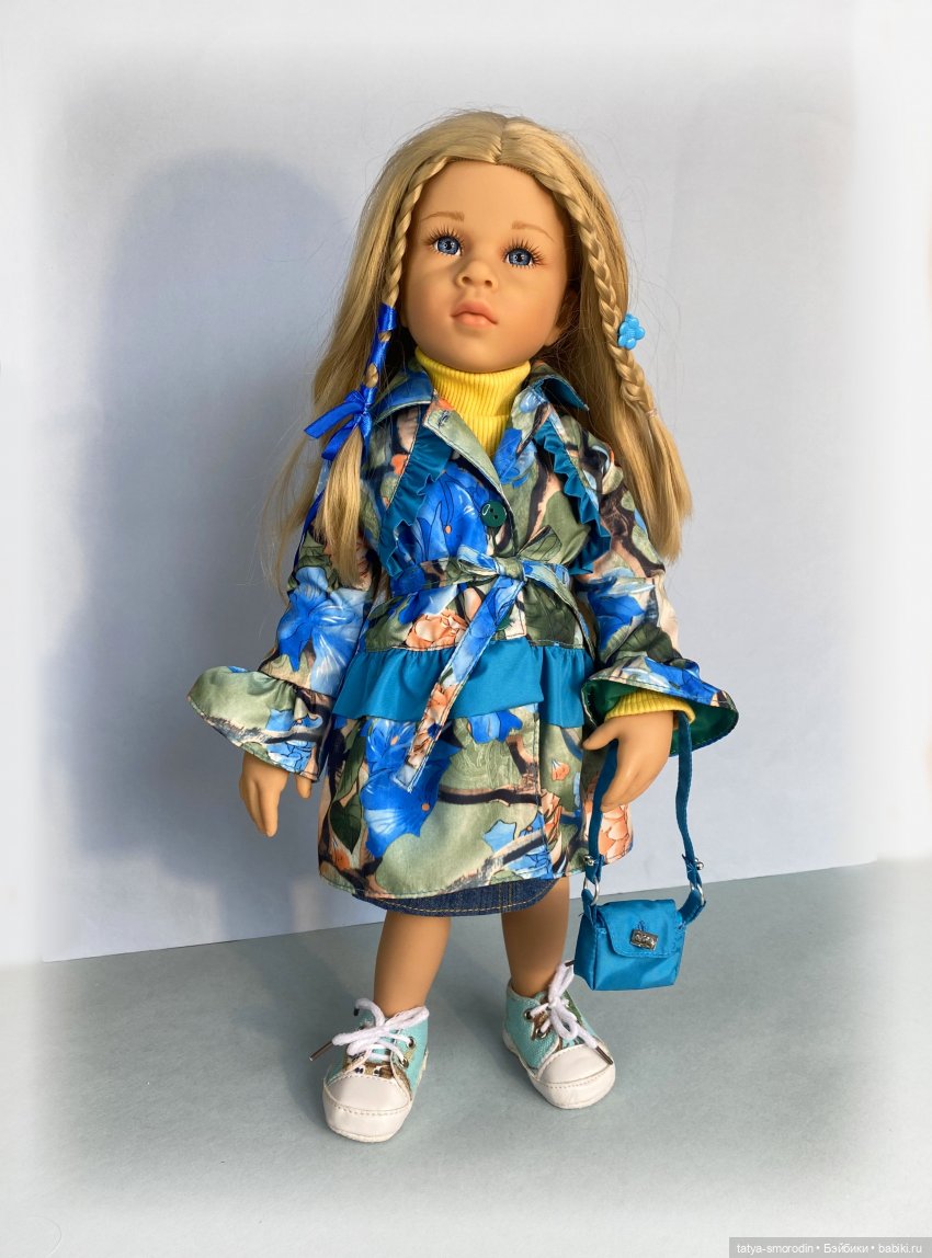 Эта нарядная плащовка — Одежда и обувь для кукол своими руками: фото
