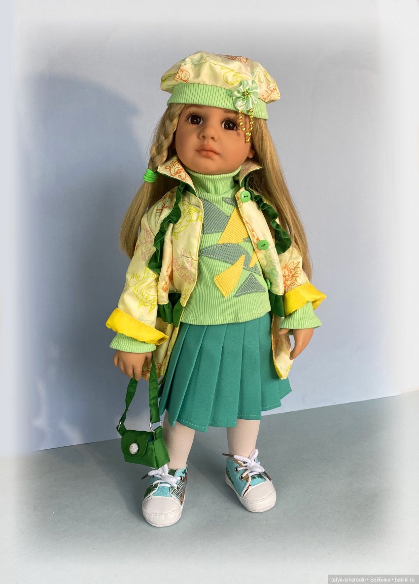 Эта нарядная плащовка — Одежда и обувь для кукол своими руками: фото