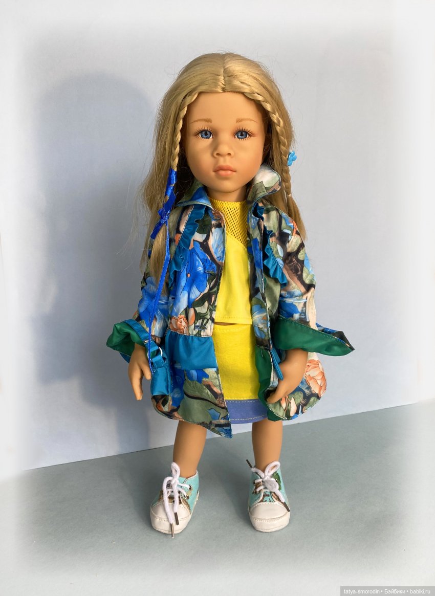 Эта нарядная плащовка — Одежда и обувь для кукол своими руками: фото