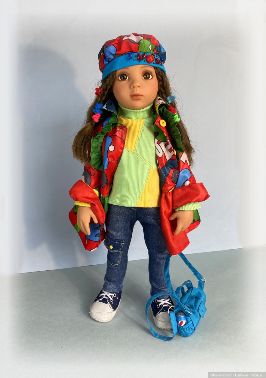 Эта нарядная плащовка — Одежда и обувь для кукол своими руками: фото