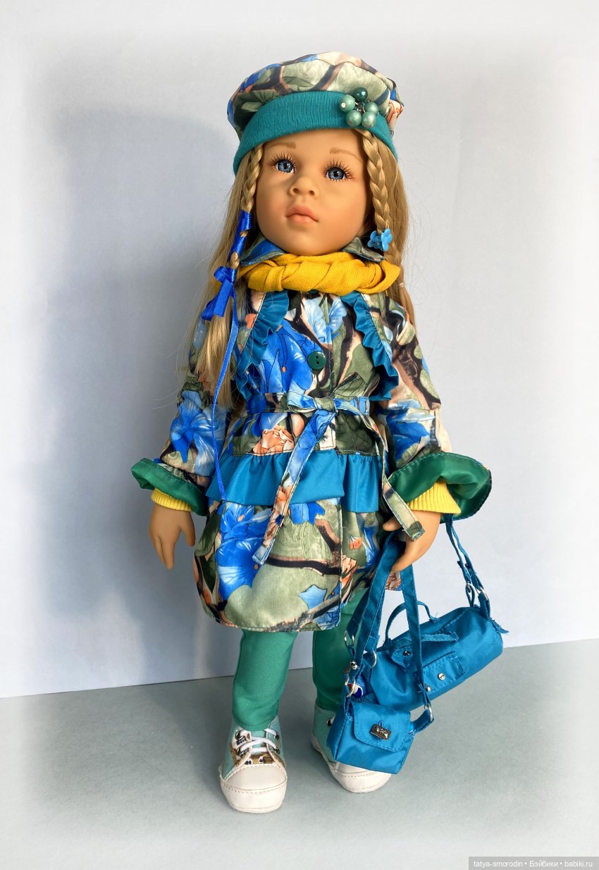 Эта нарядная плащовка — Одежда и обувь для кукол своими руками: фото (фото 10)