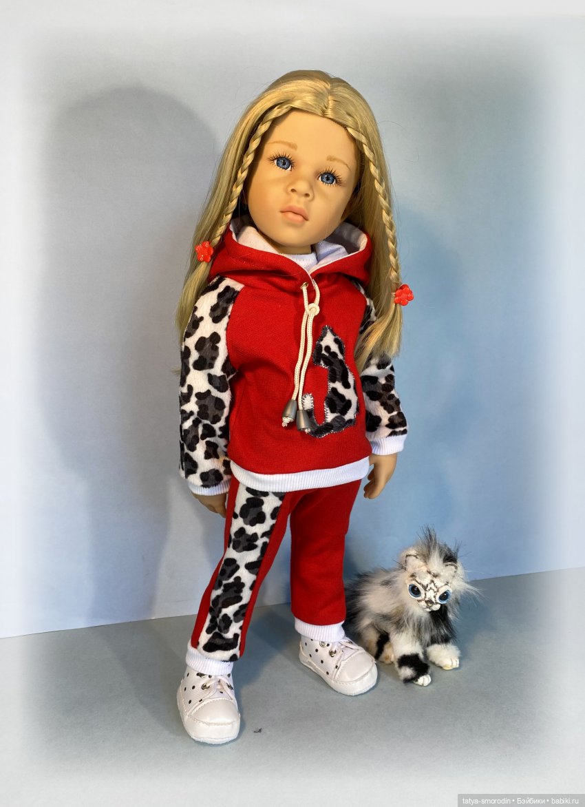 Пятнистая тема — Одежда и обувь для кукол своими руками: фото