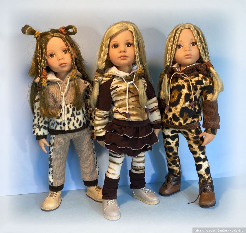 Пятнистая тема — Одежда и обувь для кукол своими руками: фото (фото 9)