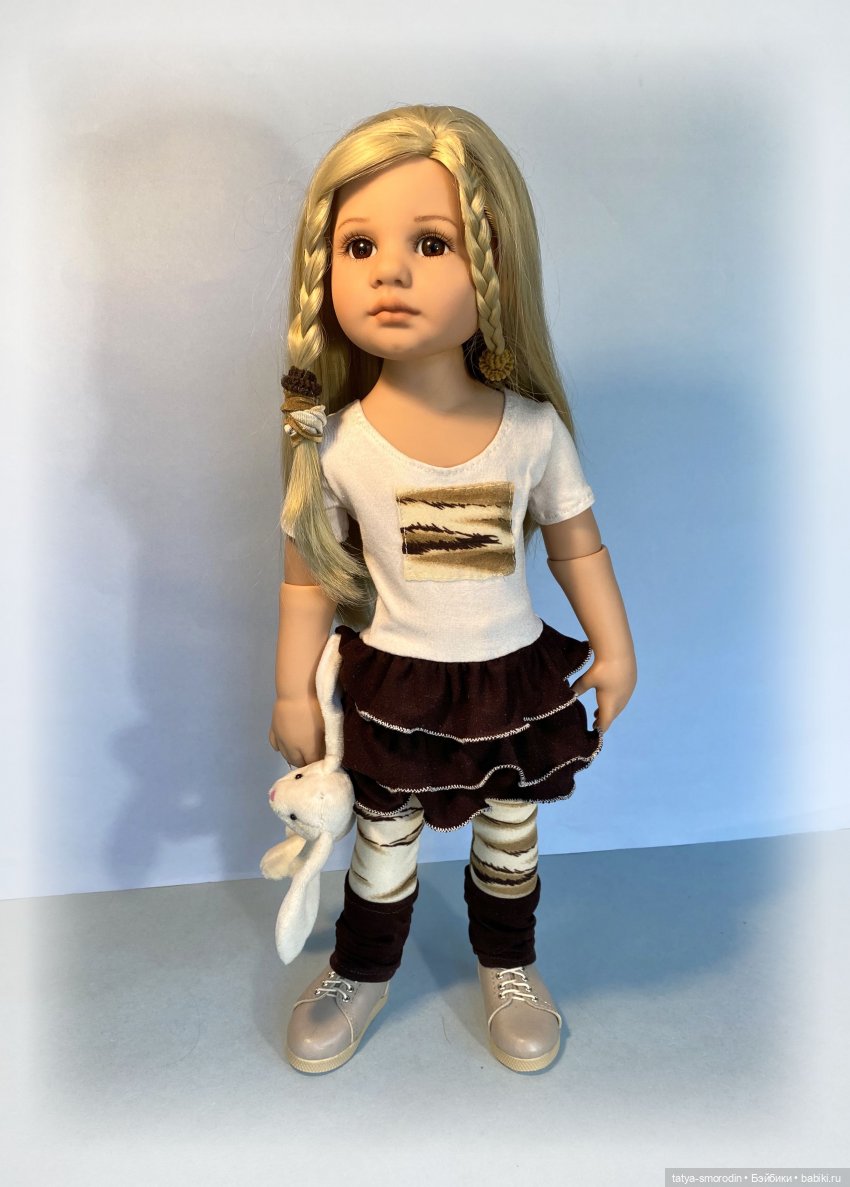 Пятнистая тема — Одежда и обувь для кукол своими руками: фото (фото 6)