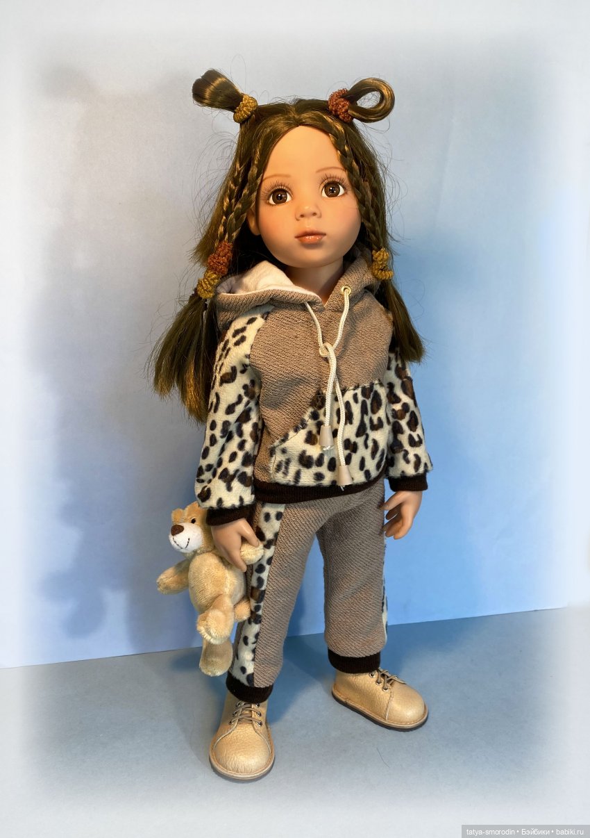Пятнистая тема — Одежда и обувь для кукол своими руками: фото