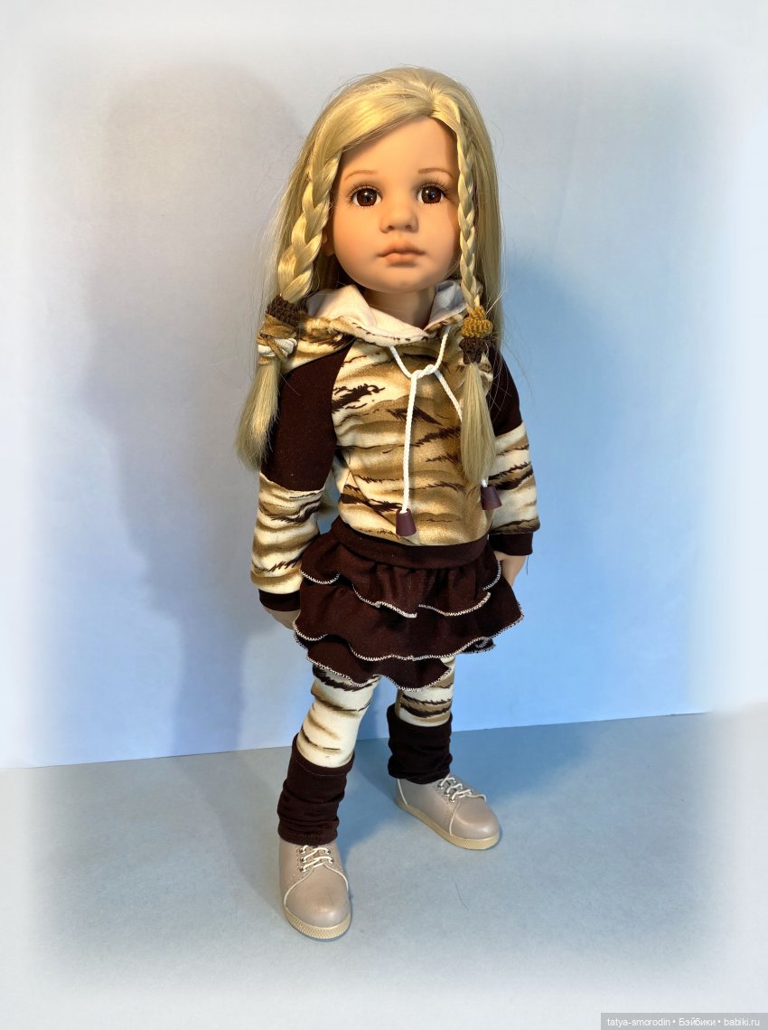Пятнистая тема — Одежда и обувь для кукол своими руками: фото (фото 7)