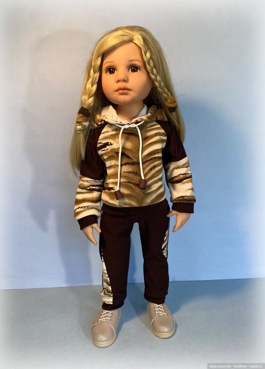 Пятнистая тема — Одежда и обувь для кукол своими руками: фото (фото 3)