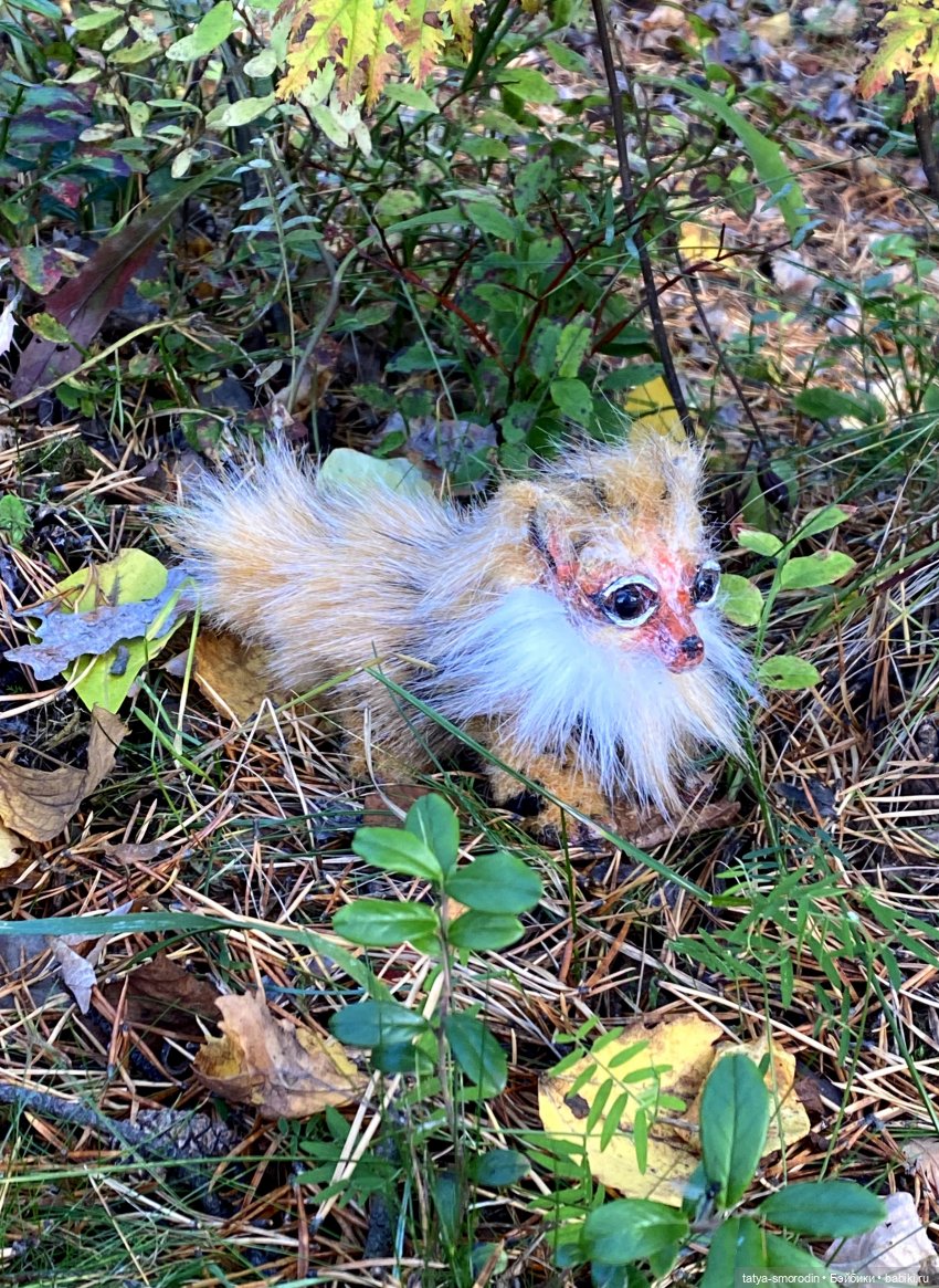 На свободе — Игрушки в смешанной технике (мех и глина): Арт