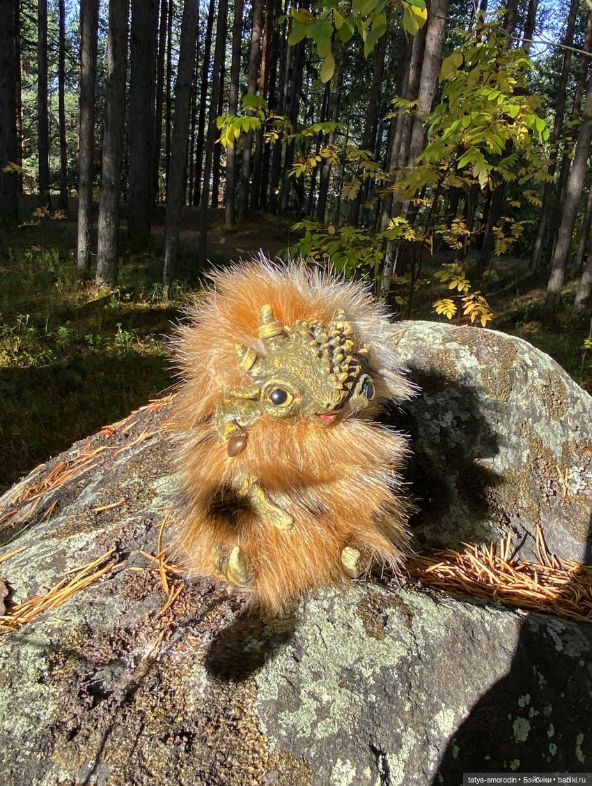 На свободе — Игрушки в смешанной технике (мех и глина): Арт (фото 9)