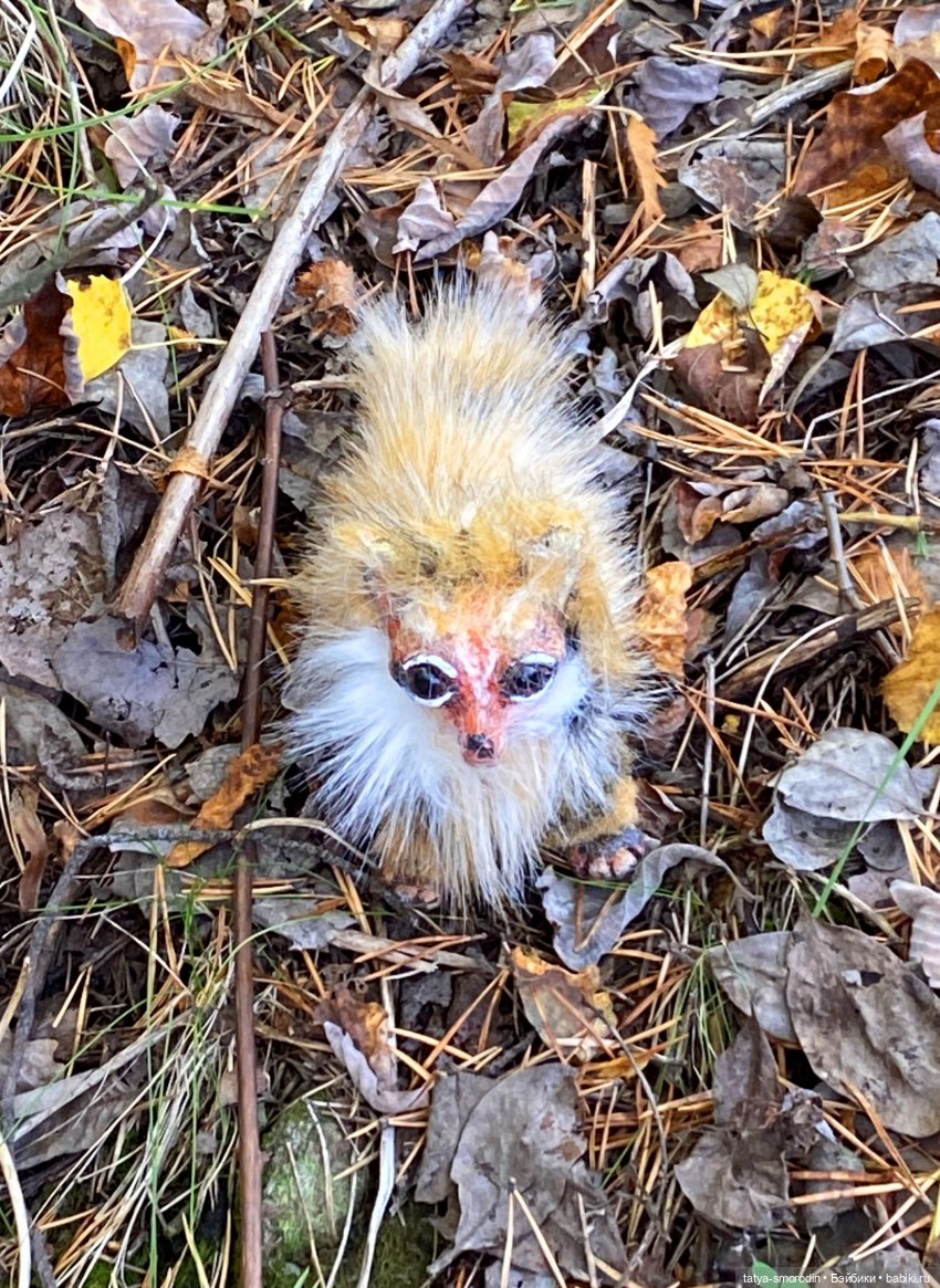 На свободе — Игрушки в смешанной технике (мех и глина): Арт