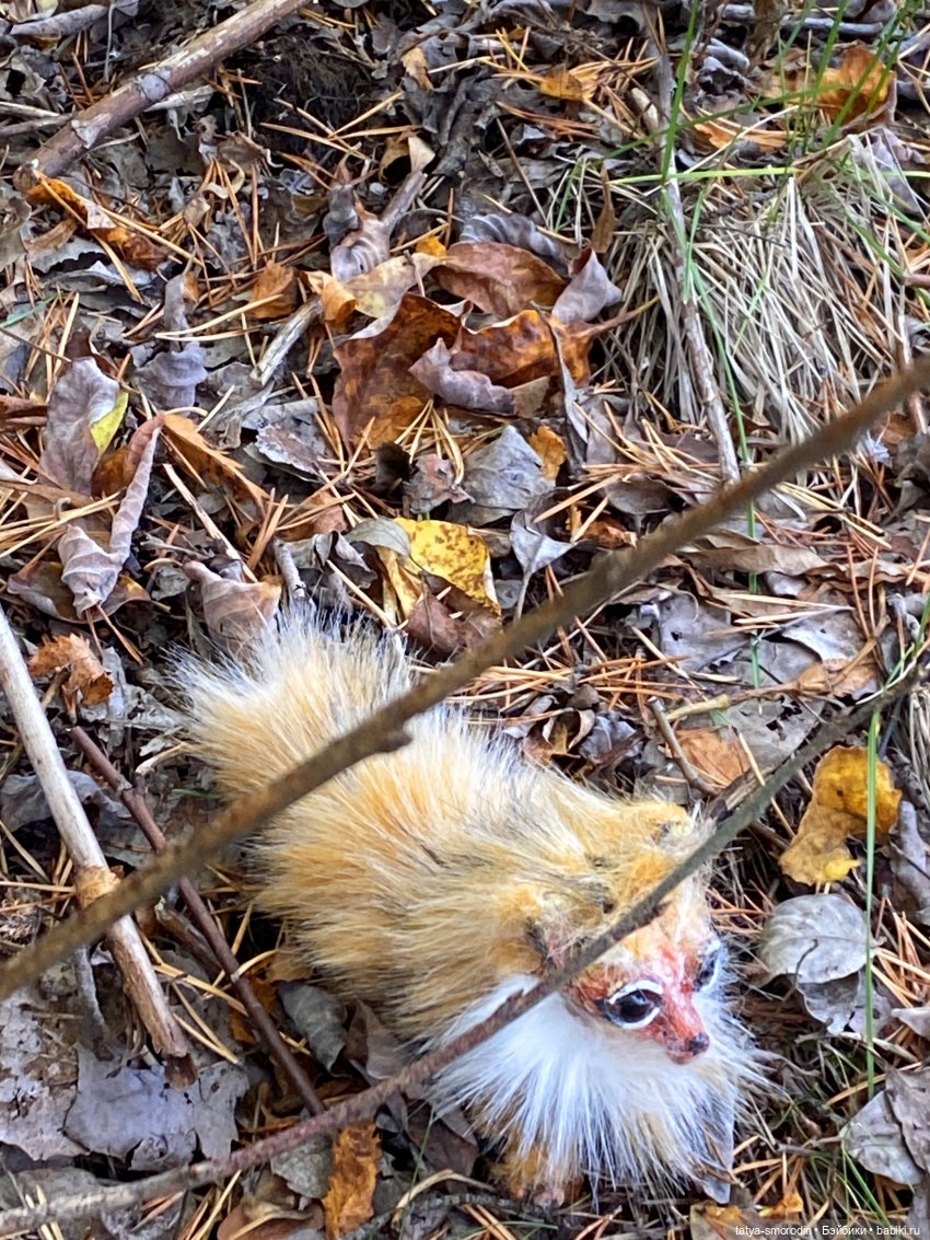 На свободе — Игрушки в смешанной технике (мех и глина): Арт