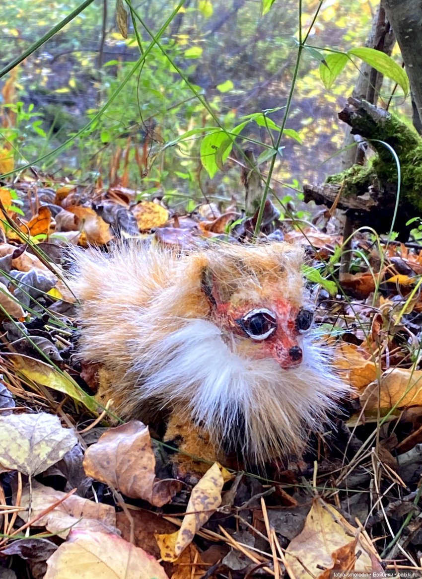На свободе — Игрушки в смешанной технике (мех и глина): Арт