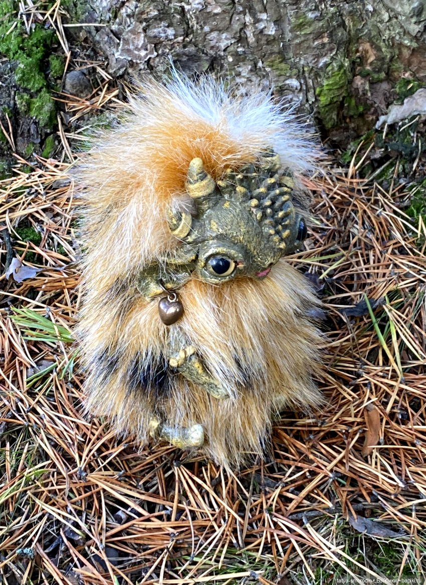 На свободе — Игрушки в смешанной технике (мех и глина): Арт