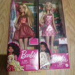 Barbie праздничная в коробке с аксессуарами