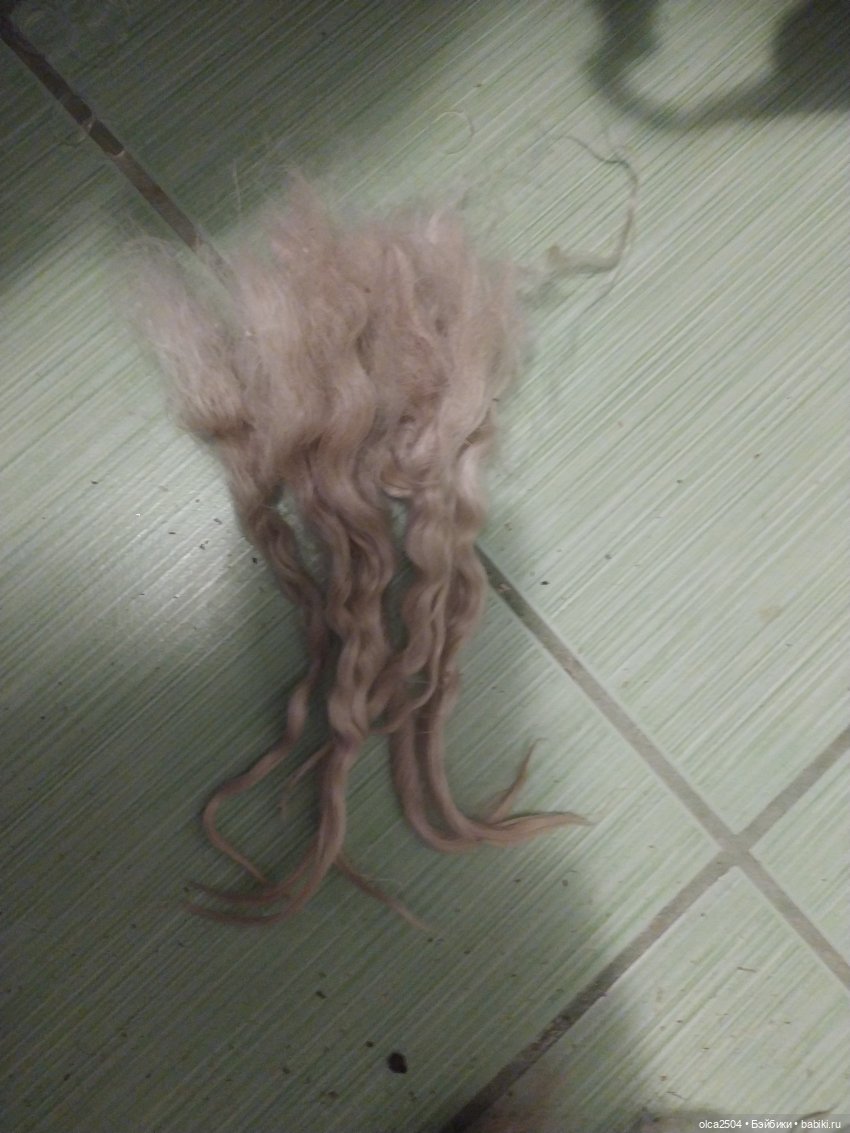 Превращение руна ангорской козочки в шелковые локоны (фото 2)