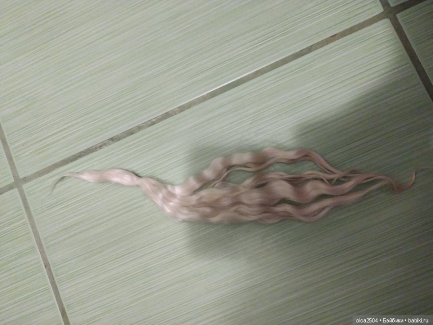 Превращение руна ангорской козочки в шелковые локоны