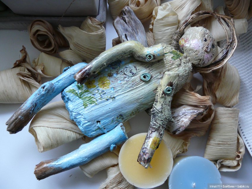 Как рождаются ангелы — Авторские куклы из дерева (фото 8)