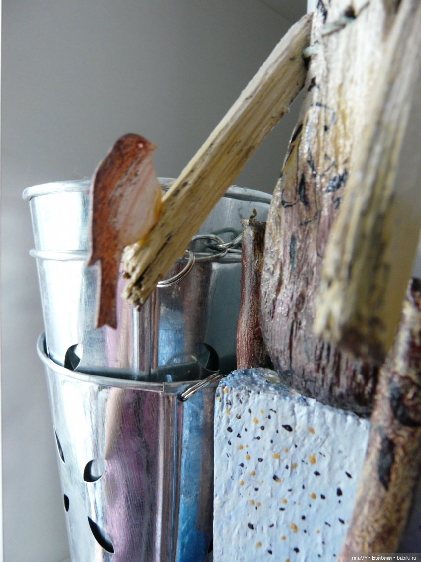 Ангелы и птицы — Авторские куклы из дерева