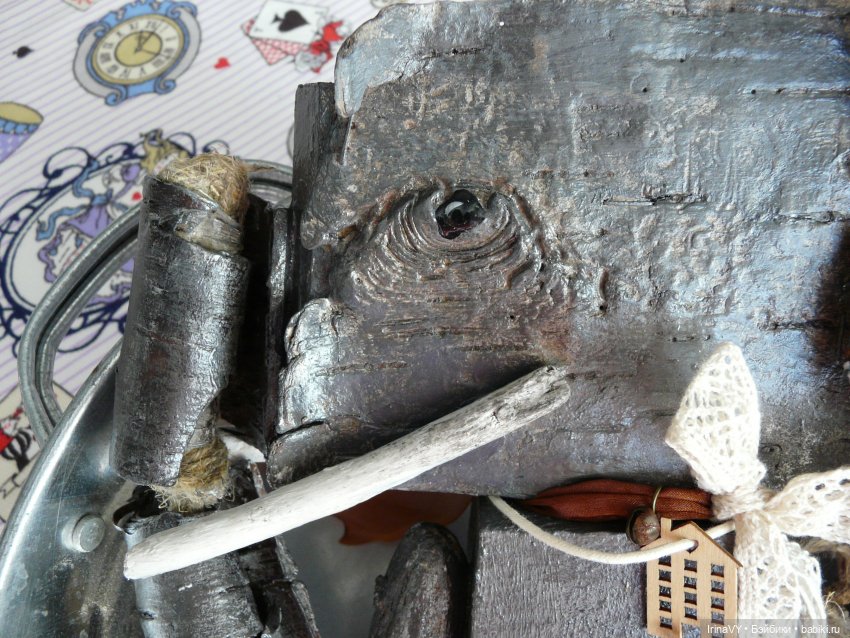 Куда идут слоны — Авторские куклы из дерева