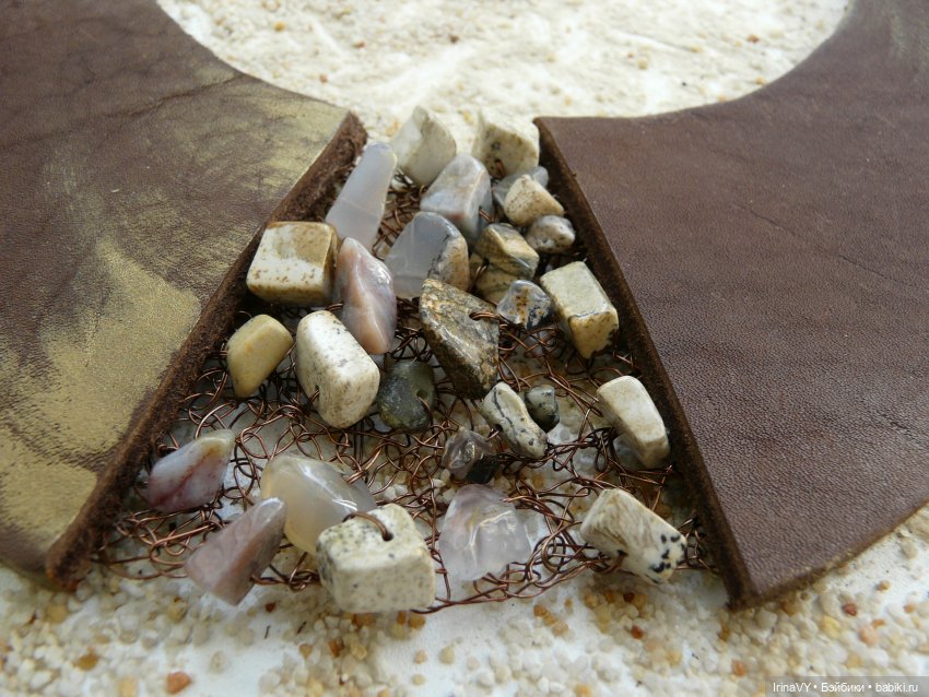 Грубые фактуры для нежных образов. Украшения и игрушки (фото 4)