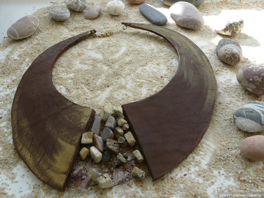 Грубые фактуры для нежных образов. Украшения и игрушки (фото 5)