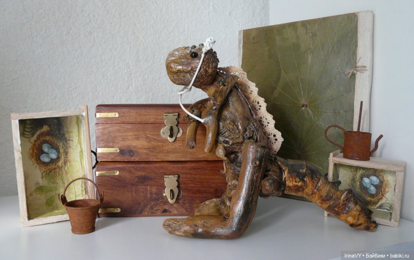 Грубые фактуры для нежных образов. Украшения и игрушки