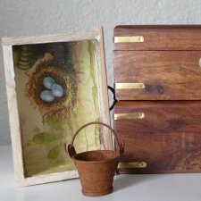 Грубые фактуры для нежных образов. Украшения и игрушки