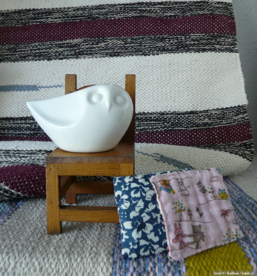 Самый важный предмет мебели. Кукольный стульчик в винтажном стиле (фото 7)