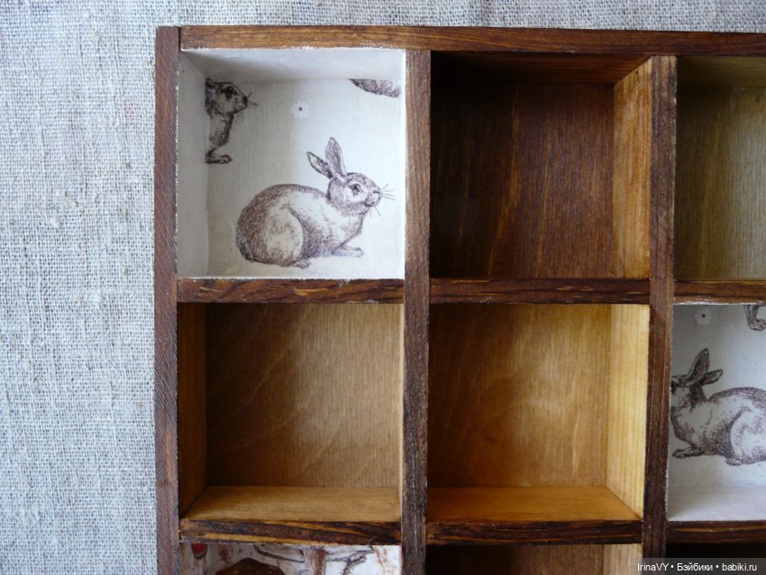 Витринка для игрушек в винтажном стиле (фото 6)