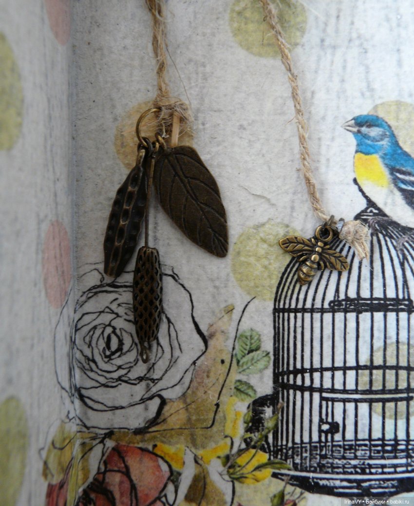 Витринка для мелочей в стиле шебби-шик | Бэйбики Витринка для мелочей в стиле шебби-шик