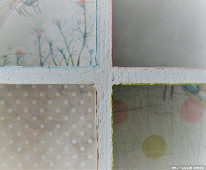 Витринка для мелочей в стиле шебби-шик | Бэйбики Витринка для мелочей в стиле шебби-шик (фото 8)