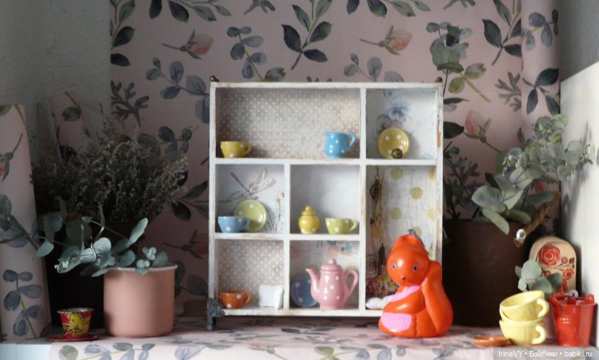 Витринка для мелочей в стиле шебби-шик | Бэйбики Витринка для мелочей в стиле шебби-шик