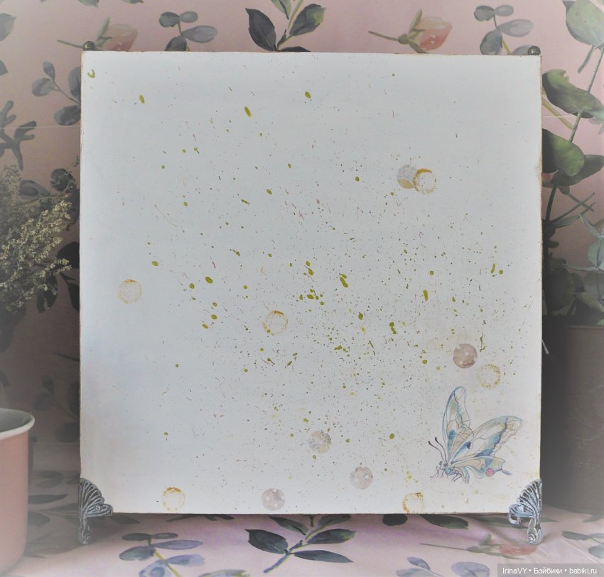 Витринка для мелочей в стиле шебби-шик | Бэйбики Витринка для мелочей в стиле шебби-шик