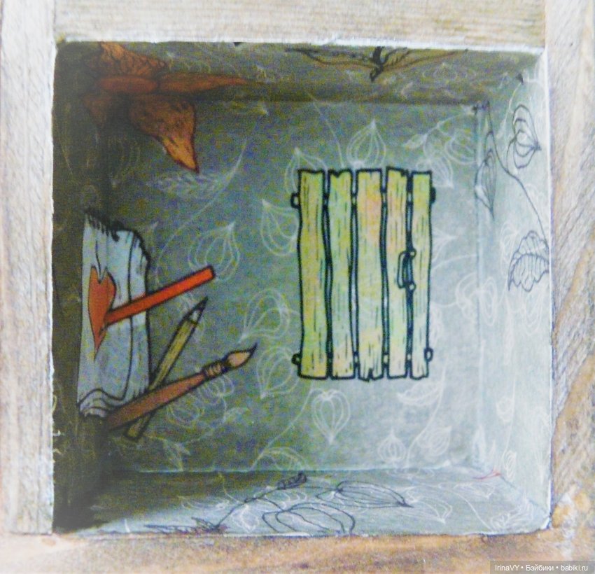 Витринка для игрушек "Физалис" в винтажном стиле (фото 10)