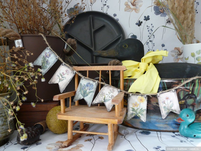 Очень "старые" флажки — Создание миниатюры: МК