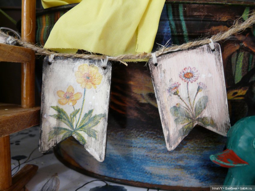 Очень "старые" флажки — Создание миниатюры: МК