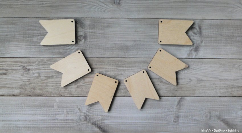 Очень "старые" флажки — Создание миниатюры: МК