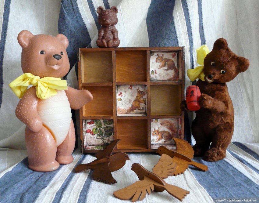 Витринка для игрушек "Белки" (фото 9)