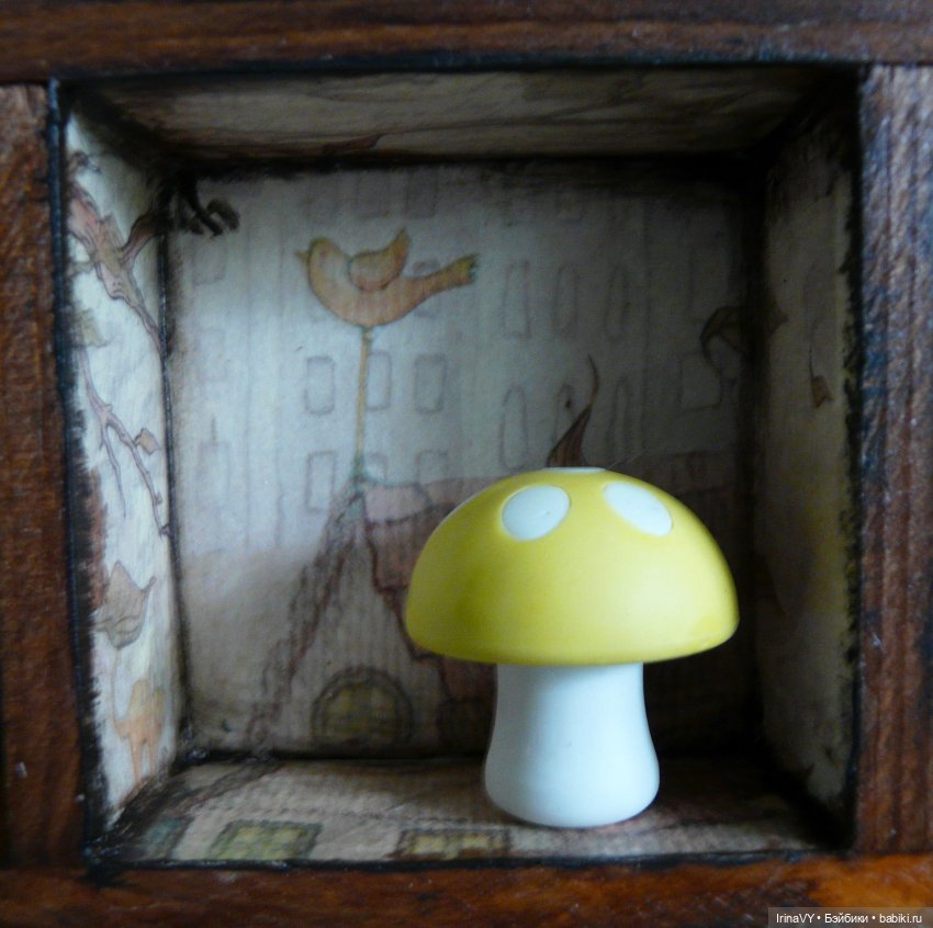 Витринка для игрушек "Мудрый ворон, ловкий кот" (фото 7)