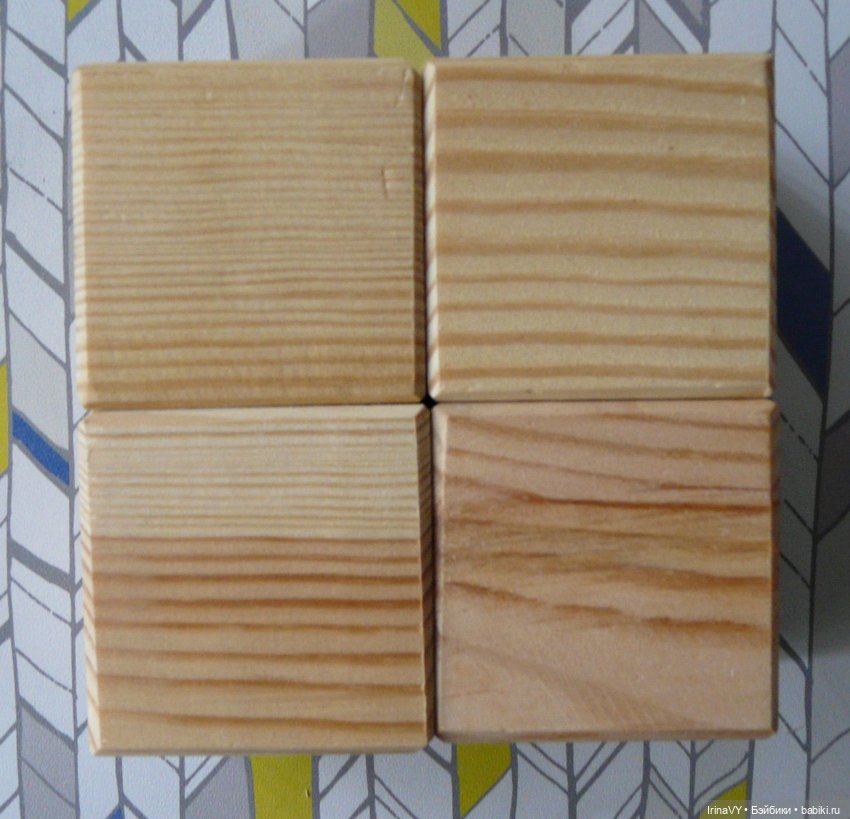 Кубики в стиле шебби - эстетика простой игры (фото 2)