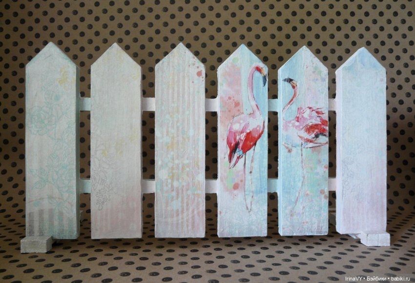 За заборчиком — Создание миниатюры: МК (фото 9)