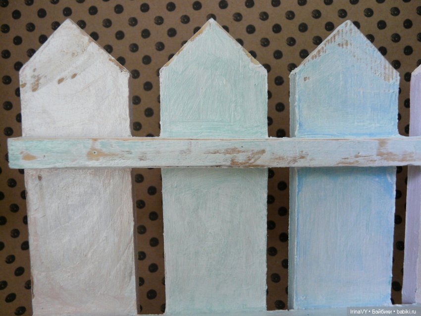 За заборчиком — Создание миниатюры: МК (фото 7)