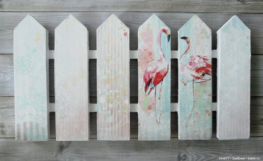 За заборчиком — Создание миниатюры: МК (фото 6)