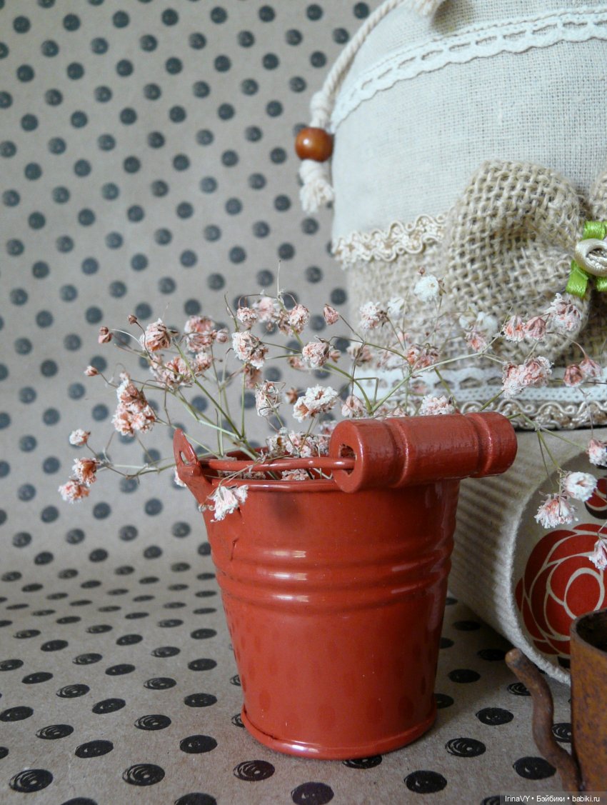 За заборчиком — Создание миниатюры: МК (фото 10)