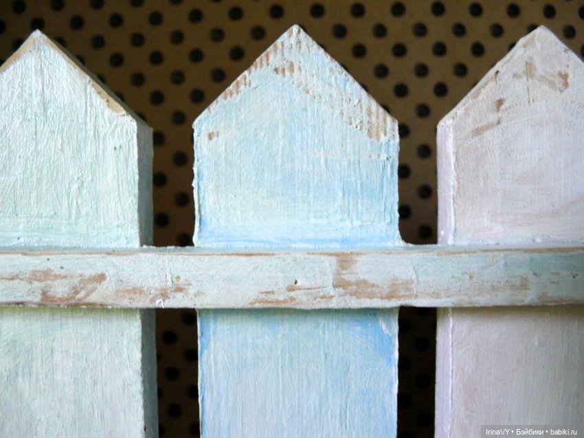 Переделка заборчика. Красим цветы | Бэйбики Переделка заборчика. Красим цветы (фото 7)