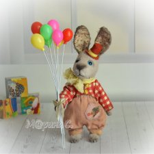 Зайка, продавец шаров.