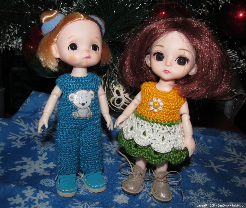 Новогоднее | Бэйбики Новогоднее — Куклы Baboliy (Баболи (фото 9)