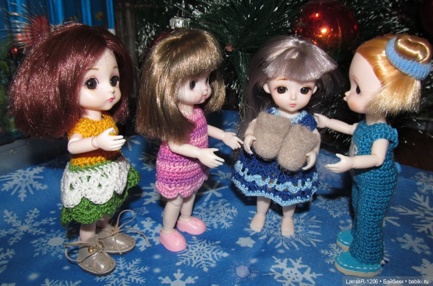 Новогоднее | Бэйбики Новогоднее — Куклы Baboliy (Баболи (фото 7)