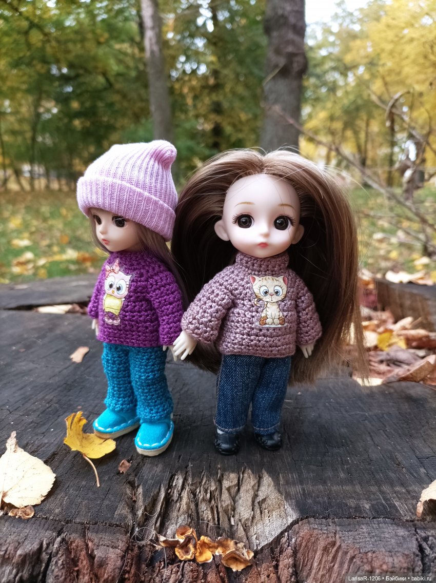 Тёплая прогулка — Куклы Baboliy (Баболи (фото 4)